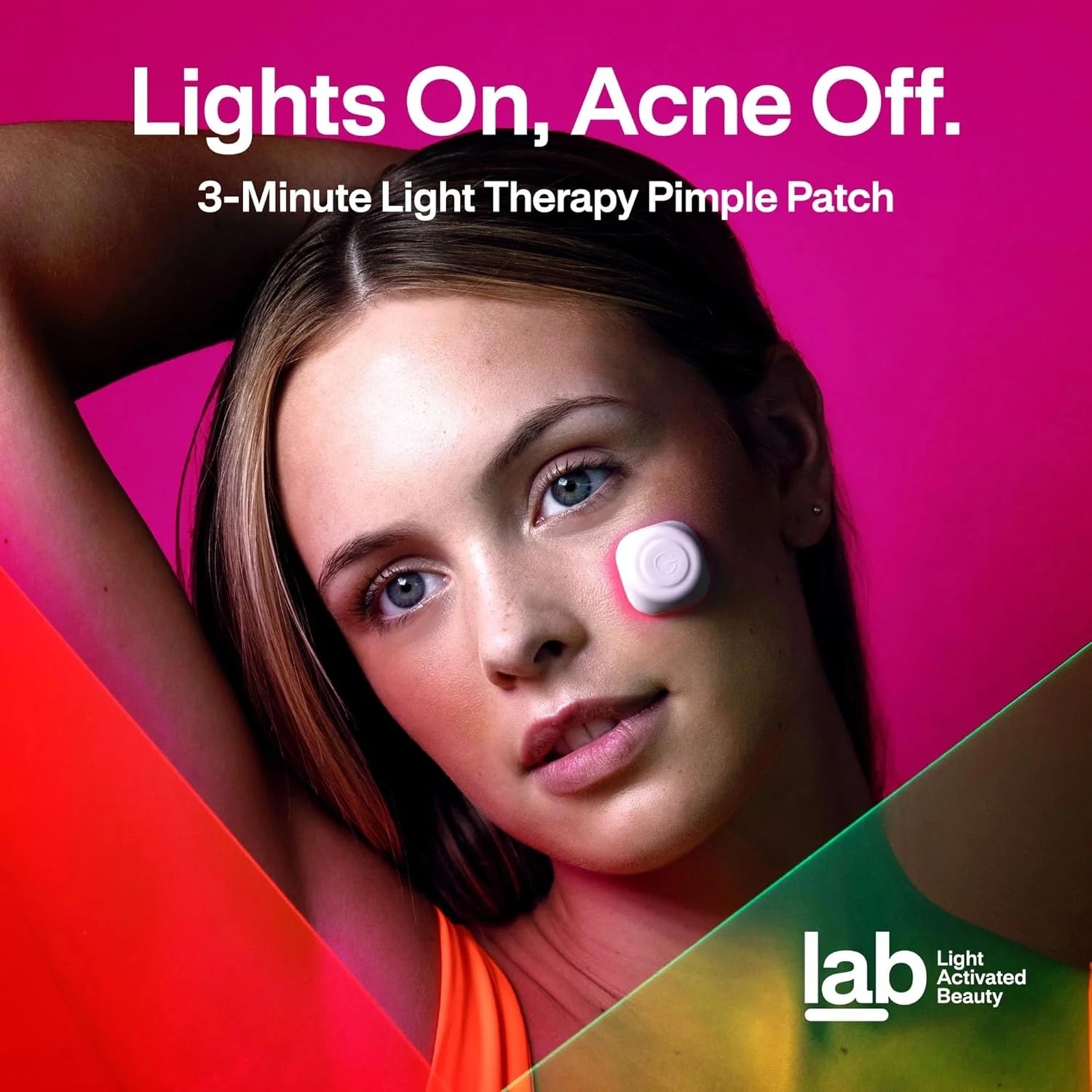 Acnebye Electronic Acne Patches 6pcs with extra patches